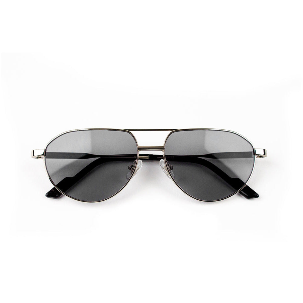 Adam Young Eyewear marka siyah camlı trend aviator güneş gözlüğü modeli