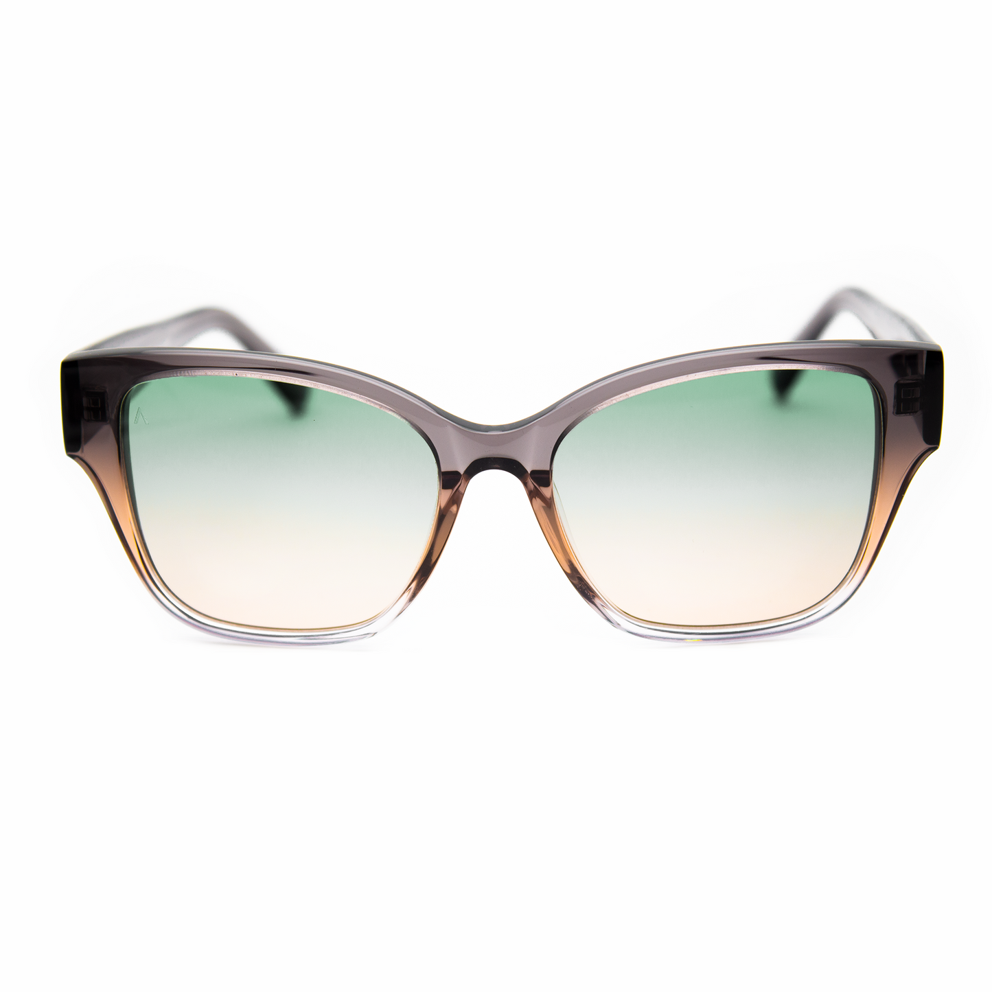 Adam Young Eyewear kadın güneş gözlüğü, fütüristik tasarım ve şık gradient lensler ile